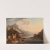 Rheinlandschaft by Christian Georg Schütz the elder