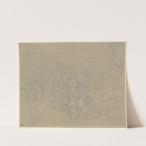 Rhine song (1854) by Eduard von Steinle