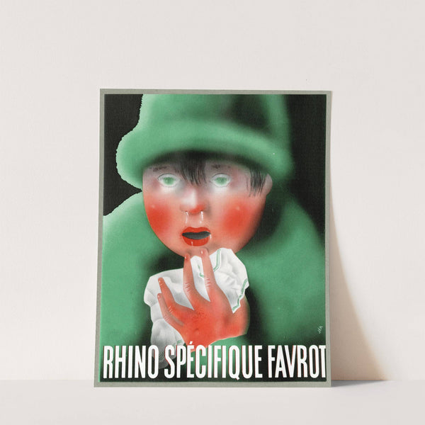 Rhino spécifique Favrot (1910-1950) by Laboratoires docteur H. Ferré