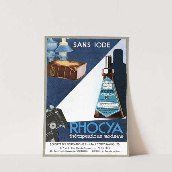 Rhocya (1910-1950) by Société d'applications pharmacodynamiques