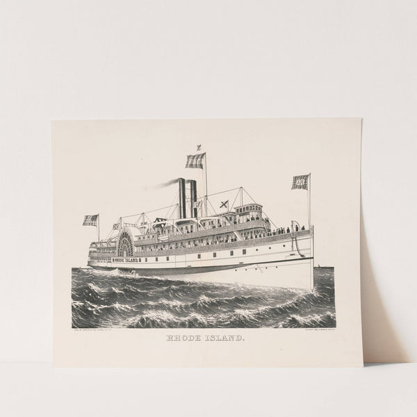 Rhode Island (1882) by Currier & Ives.