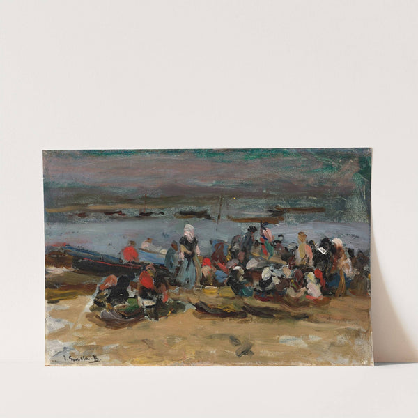 Ría de Asturias. Las Carboneras (At the Estuary, Asturias) by Joaquín Sorolla