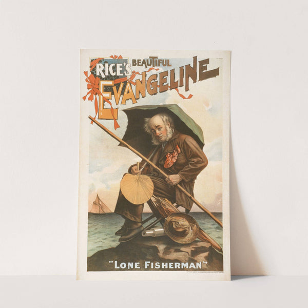 Rice's beautiful Evangeline by Strobridge & Co. Lith.