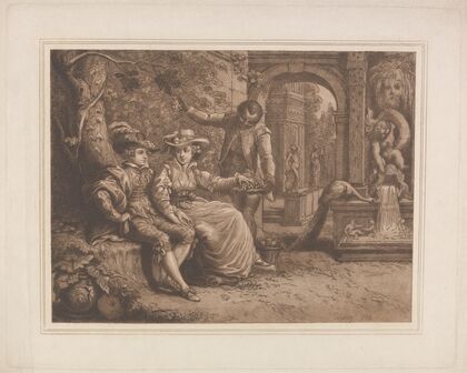 Richard and Maria Cosway, and Ottobah Cugoano