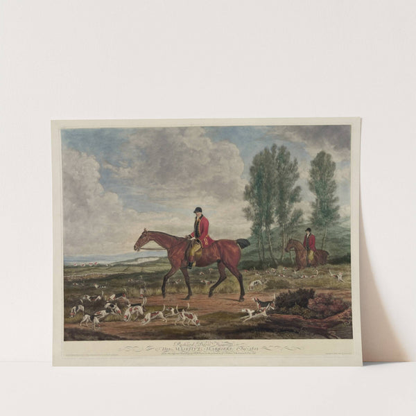 Richard Davis, huntsman to his majesty's harriers, 1789-1812 by Richard Barrett Davis