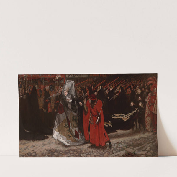 Richard, Duke of Gloucester, and the Lady Anne (1896) by Edwin Austin Abbey