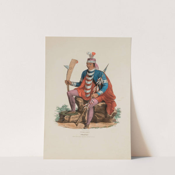 RICHARDVILLE; A Miami Chief (1835) by James Otto Lewis