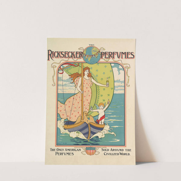 Ricksecker Perfumes (circa 1892) by Louis Rhead