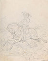 Rider in Armour on Horseback