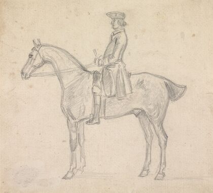 Rider in Tricorne Hat