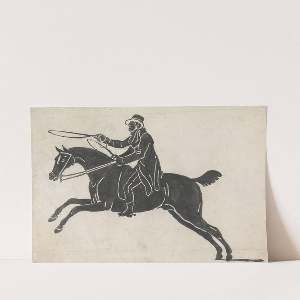 Rider on a Galloping Horse by Julius Caesar Ibbetson