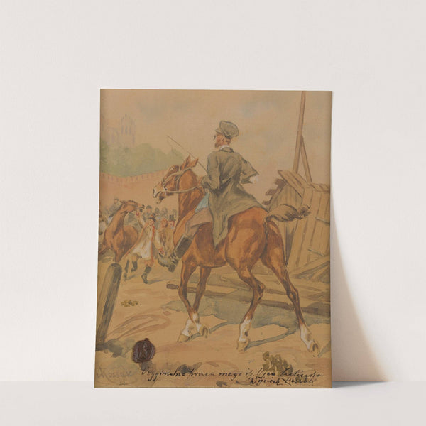 Rider On Horseback by Juliusz Kossak