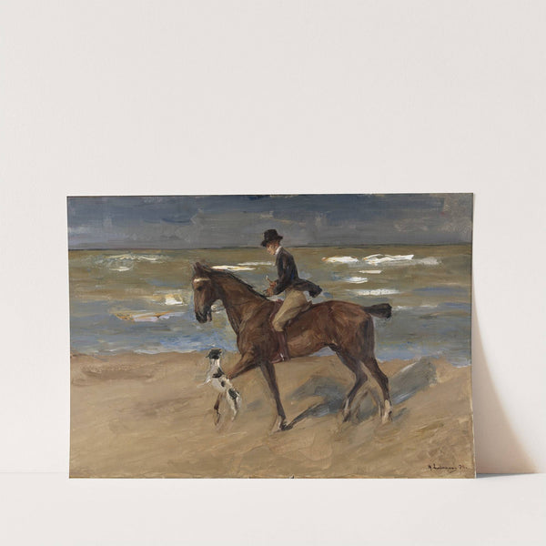 Rider on the Beach (1911) by Max Liebermann