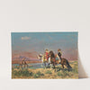 Riders In A Landscape by Georges Washington