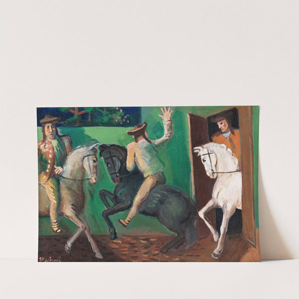 Riders (On Horses) by Cyprián Majerník