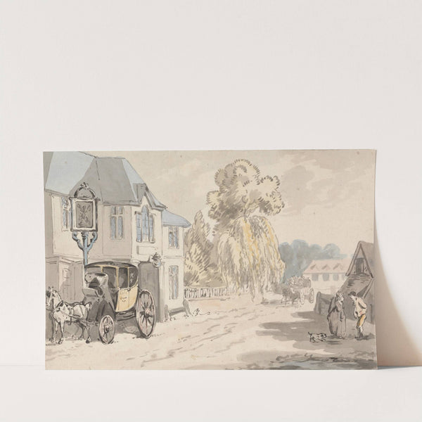 Riders Outside an Inn by Samuel Howitt