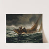 Riding Out A Gale (ca. 1889) by Edward Moran