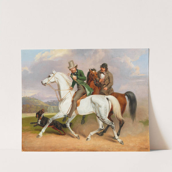 Riding Out with Dog by Josef Ziegler