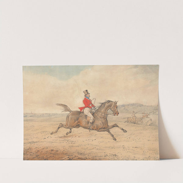 ‘Riding to Horses with Difficulty’ by Henry Thomas Alken