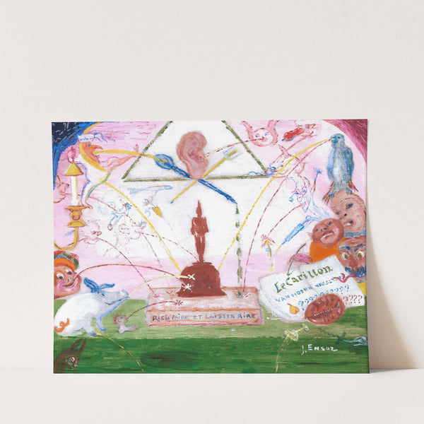 Rien faire et laisser rire (1939) by James Ensor