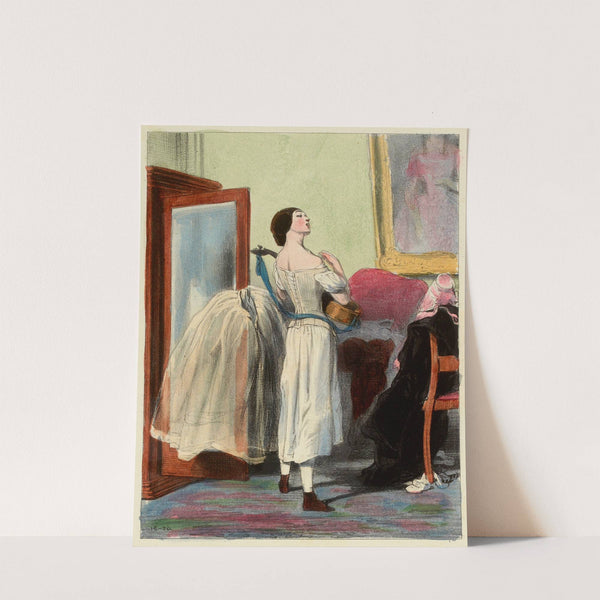 Rien n’est si joli que la fa a a a ble e e, si triste que la vérité by Paul Gavarni