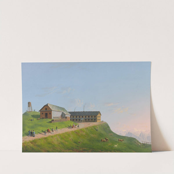 Rigi, Kulm by Johann Heinrich Bleuler the Younger