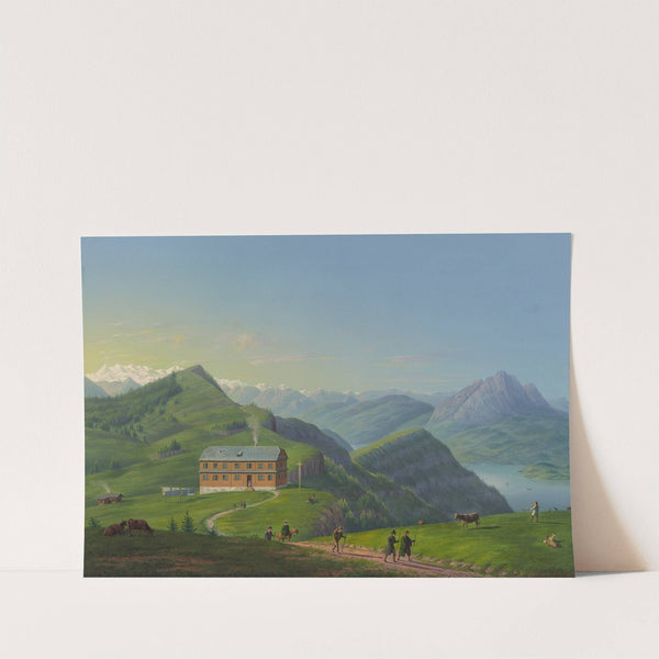 Rigi, Staffel by Johann Heinrich Bleuler the Younger