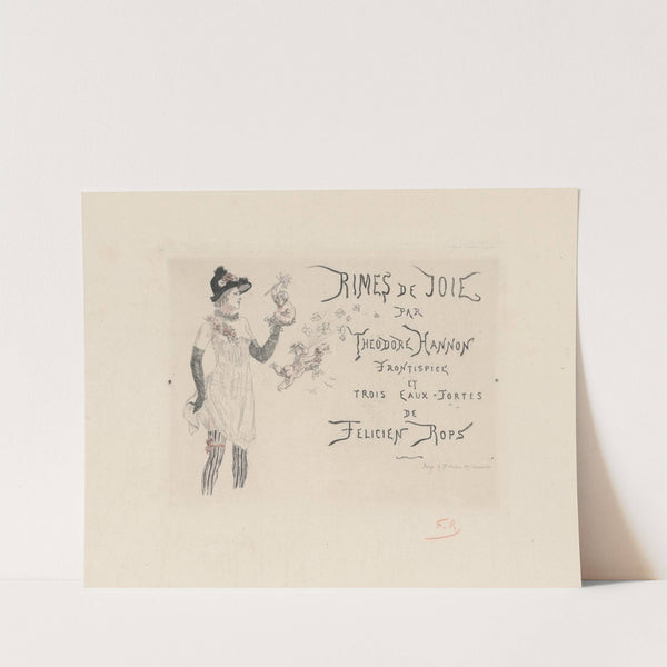 Rimes de joie (1881) by Félicien Rops