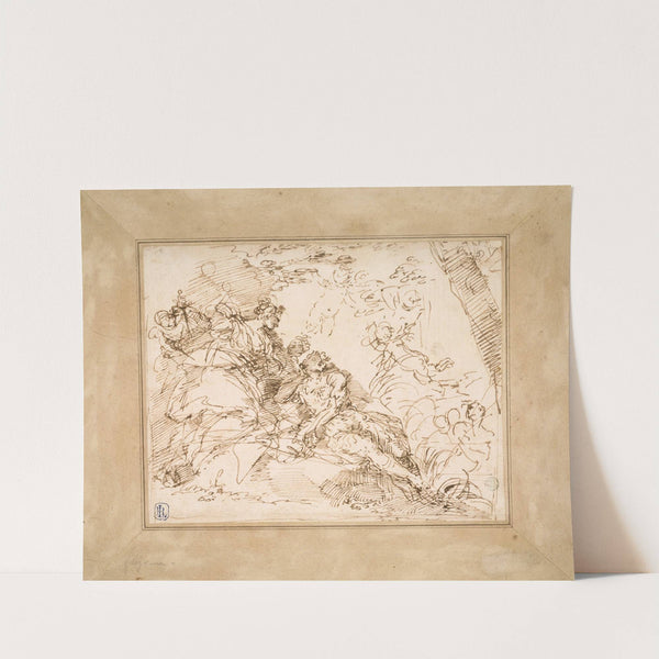 Rinaldo and Armida (c. 1693) by Donato Creti