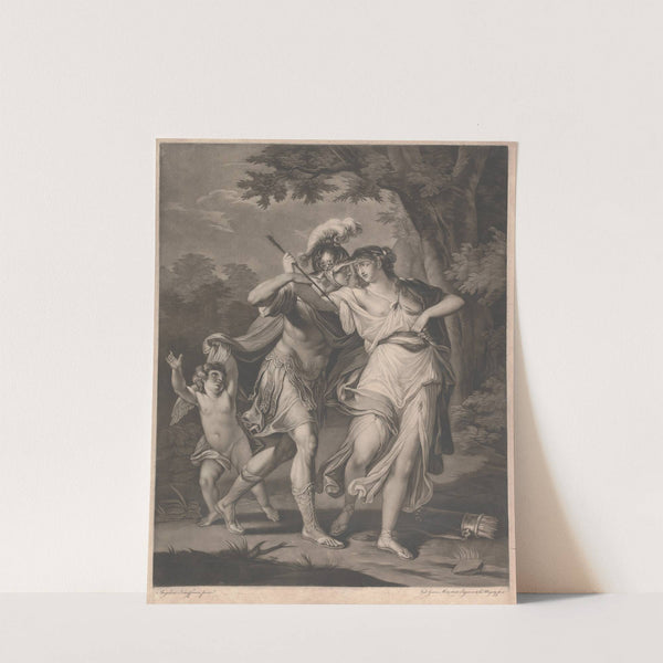 Rinaldo and Armida (1775) by Angelica Kauffmann