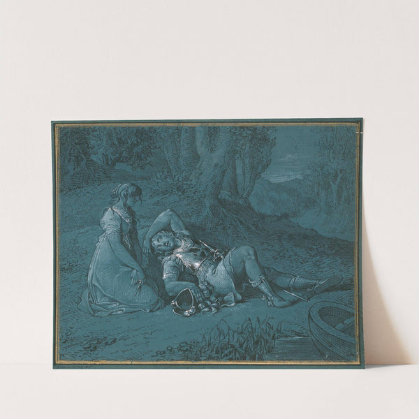 Rinaldo und Armida – Armidens Liebe by Johann Peter Krafft
