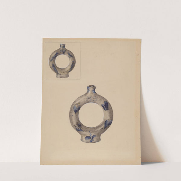 Ring Bottle by Yolande Delasser