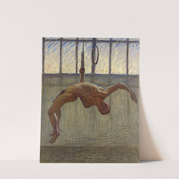 Ring gymnast I by Eugène Jansson
