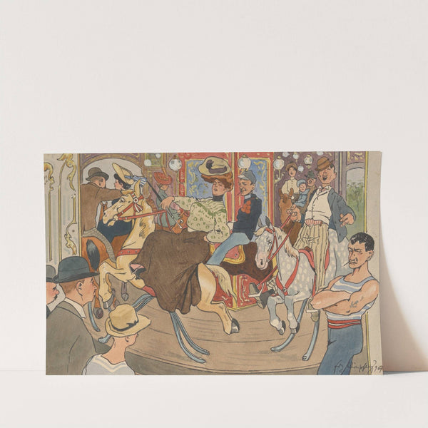 Typen vom Gänsehäufel (1907) by Fritz Schönpflug