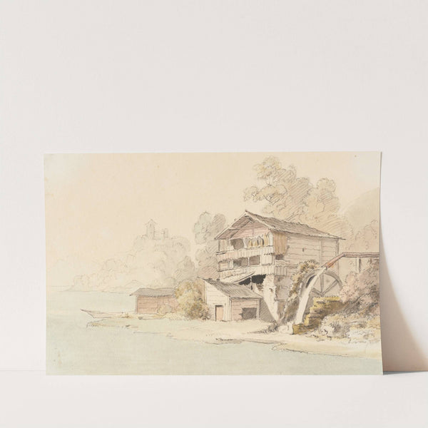 Ringgenberg by Johann Ludwig Aberli