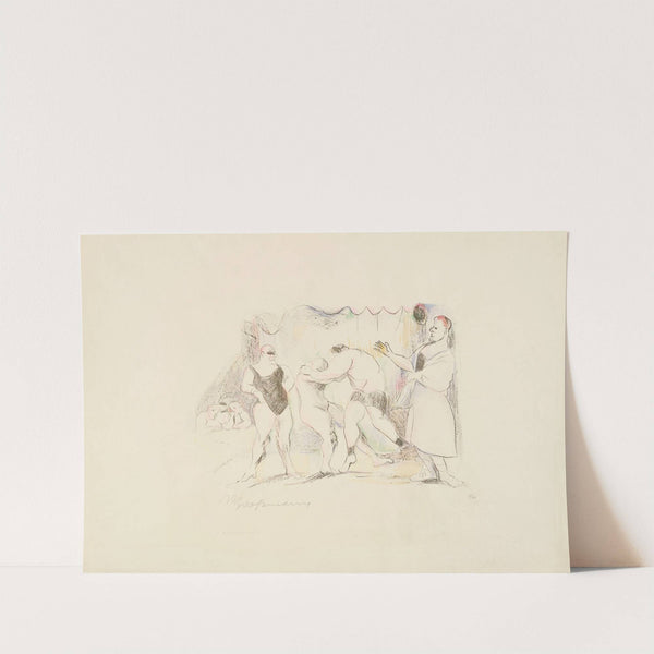 Ringkampf (Cocain, 7) (1924) by Rudolf Grossmann