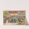 Ringling Bros World’s Greatest Shows – Last days of the Century or the light of liberty (1899) by Courier Litho. Co.