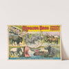 Ringling Bros. world’s greatest shows – Specially rare, costly and perfect specimens of animal life … in … Colossal zoo (1899) by Courier Litho. Co.