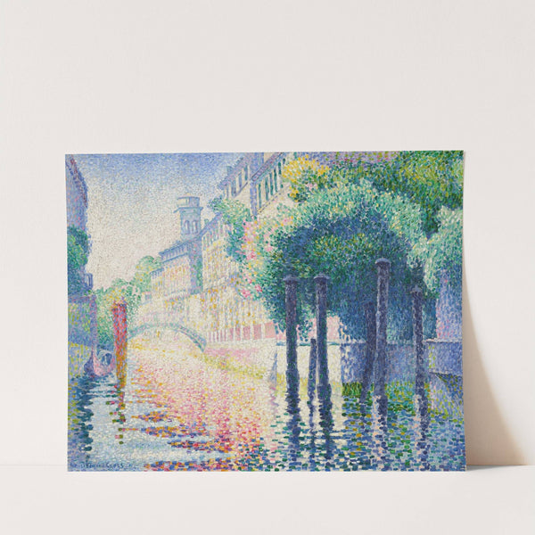 Rio San Trovaso, Venise (1904) by Henri-Edmond Cross