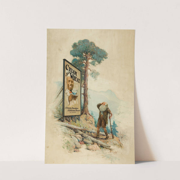 Rip Van Winkle, Cream of Wheat advertisement by Edward Vincent Brewer