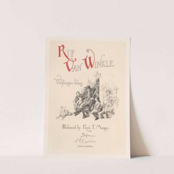 Rip Van Winkle Pl.01 (1888) by Frank Thayer Merrill