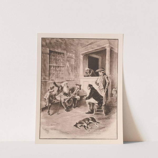 Rip Van Winkle Pl.12 (1888) by Frank Thayer Merrill