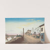 Rising Sun from Yorozubashi Bridge by Kobayashi Kiyochika