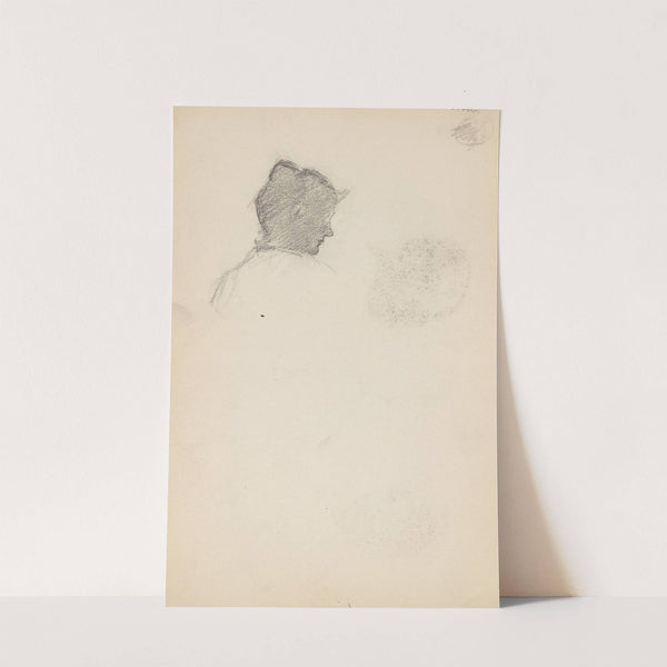 Riss av kvinne by Signe Scheel