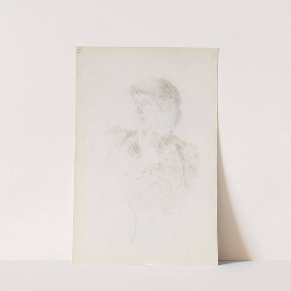 Riss av kvinneportrett by Signe Scheel