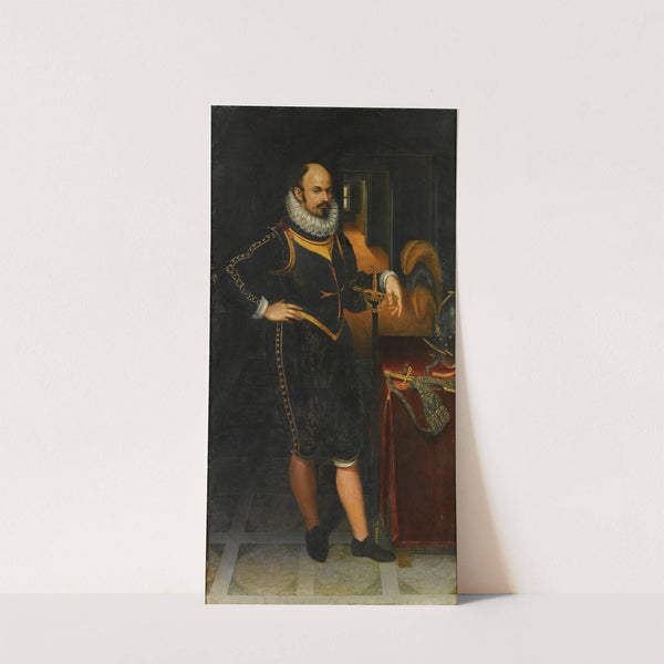 Ritratto Di Gentiluomo In Arme by Lavinia Fontana
