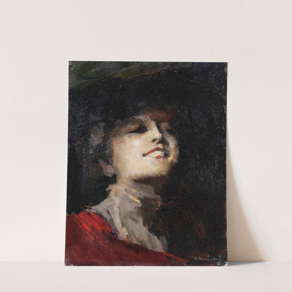 Ritratto femminile by Giuseppe Amisani