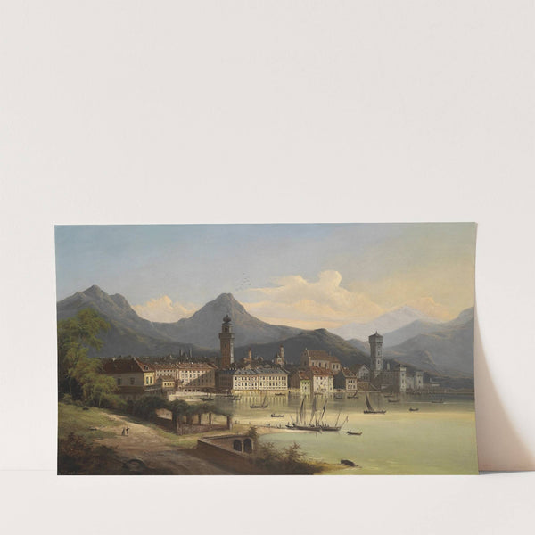 Riva am Gardasee by Johann Wilhelm Jankowski