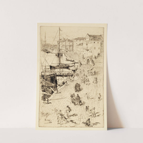 Riva degli Schiavoni II (1880) by Frank Duveneck