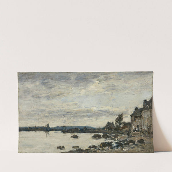 Rivage Breton (circa 1870-1873) by Eugène Boudin